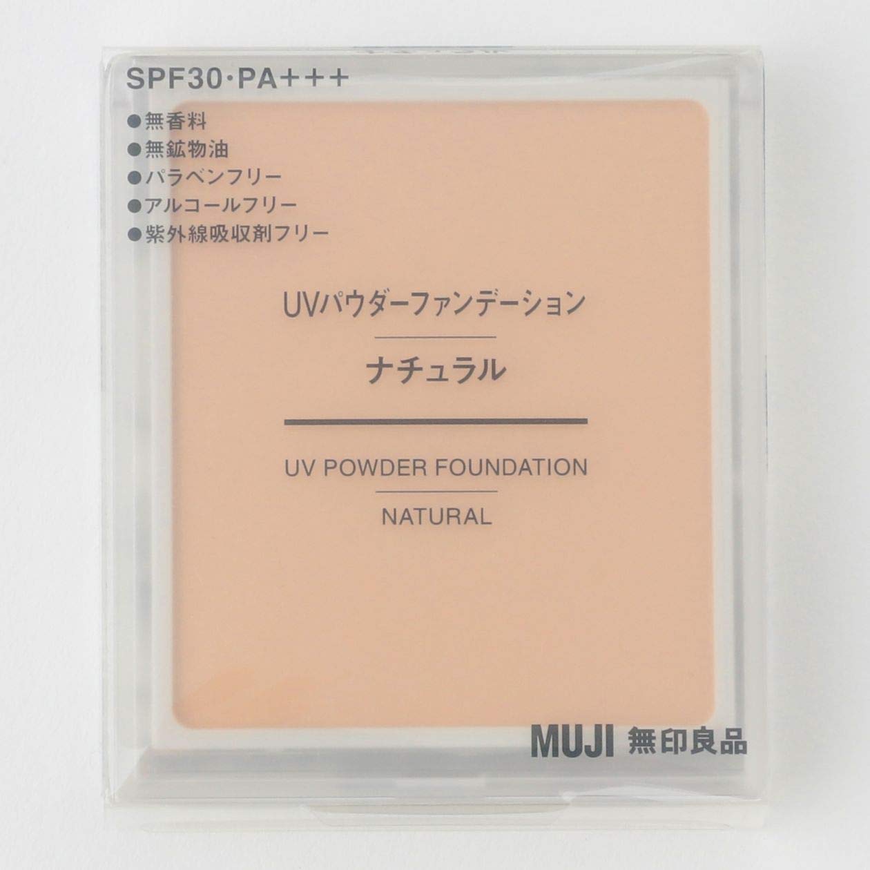 Muji Uv Powder Foundation Natural Spf30 Pa+++ 9.4G 02545918