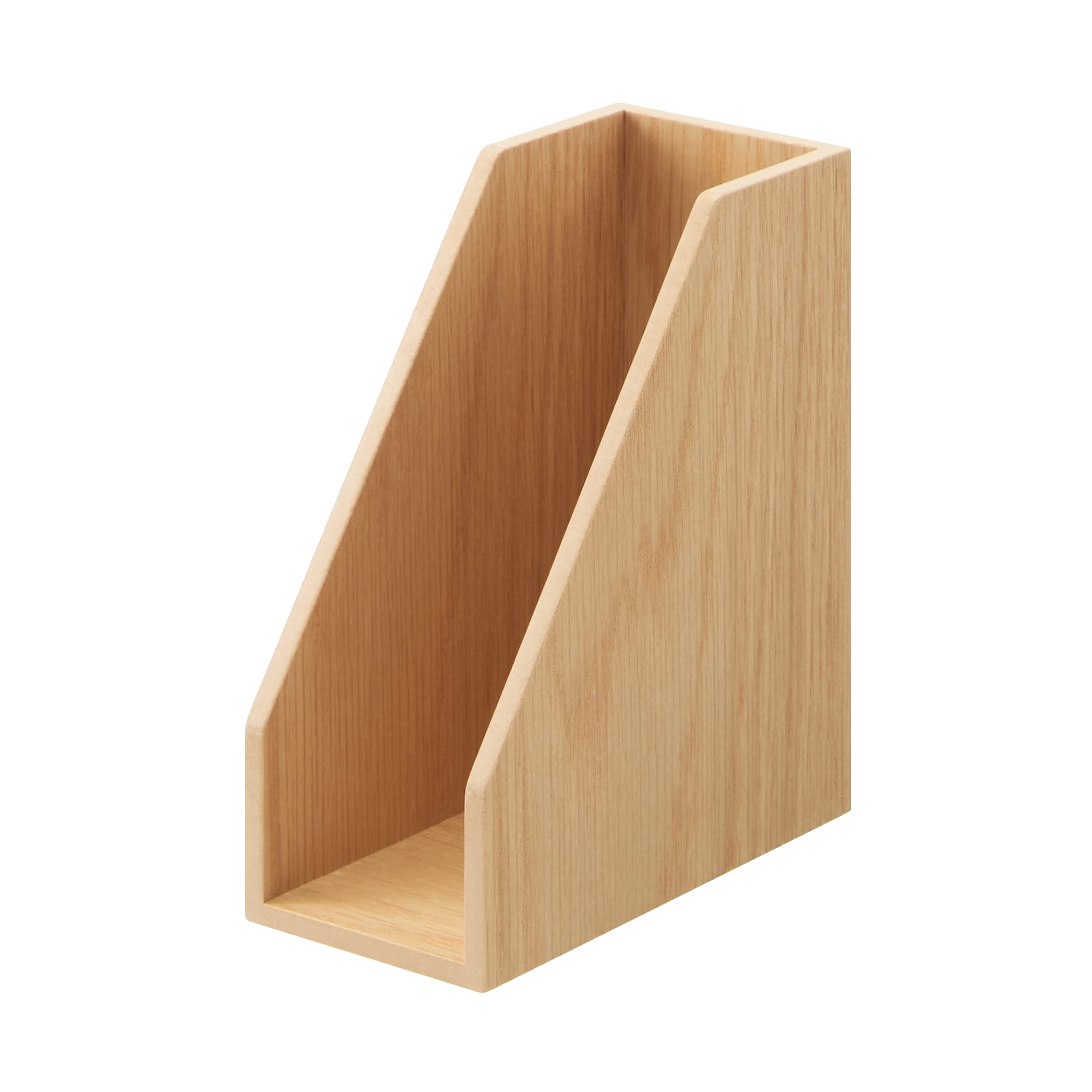 Mujirushi Ryohin Japan Wooden Letter Stand 6.3X12.6X14.7Cm 44310243