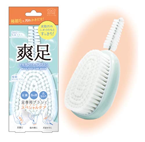 Lucky Wink Multi Foot Care Brush Bob1200 Made In Japan - YOYO JAPAN