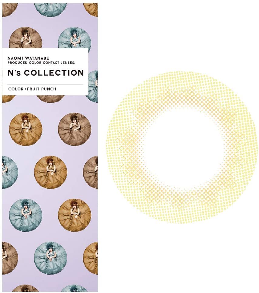 N&#39;S Collection Japan 10 Piece Color Contacts [Fruit Punch] -1.00 Naomi Watanabe Produce