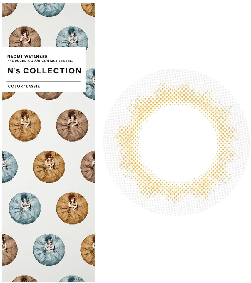 N'S Collection One Day Uv 10 Piece Color Contact Lenses [Lassie] -2.50 - Naomi Watanabe Japan