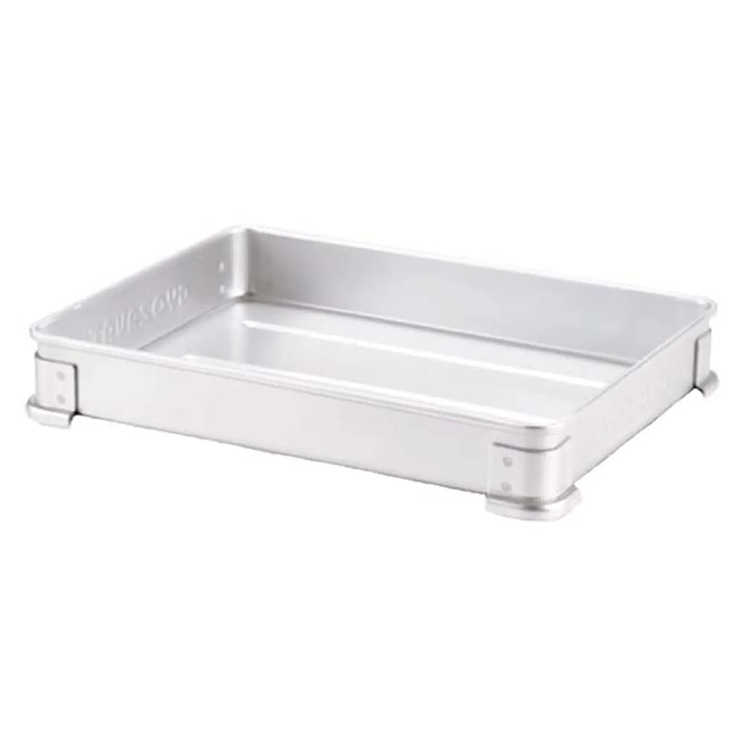 Nakao Anodized Aluminium Stackable Tray For Gyoza And Soba Noodles 335x255x50mm - Body - YOYO JAPAN