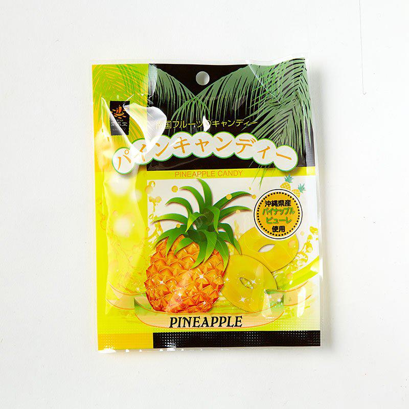 Nanpudo Okinawan Pineapple Hard Candy 30g (Pack of 3)