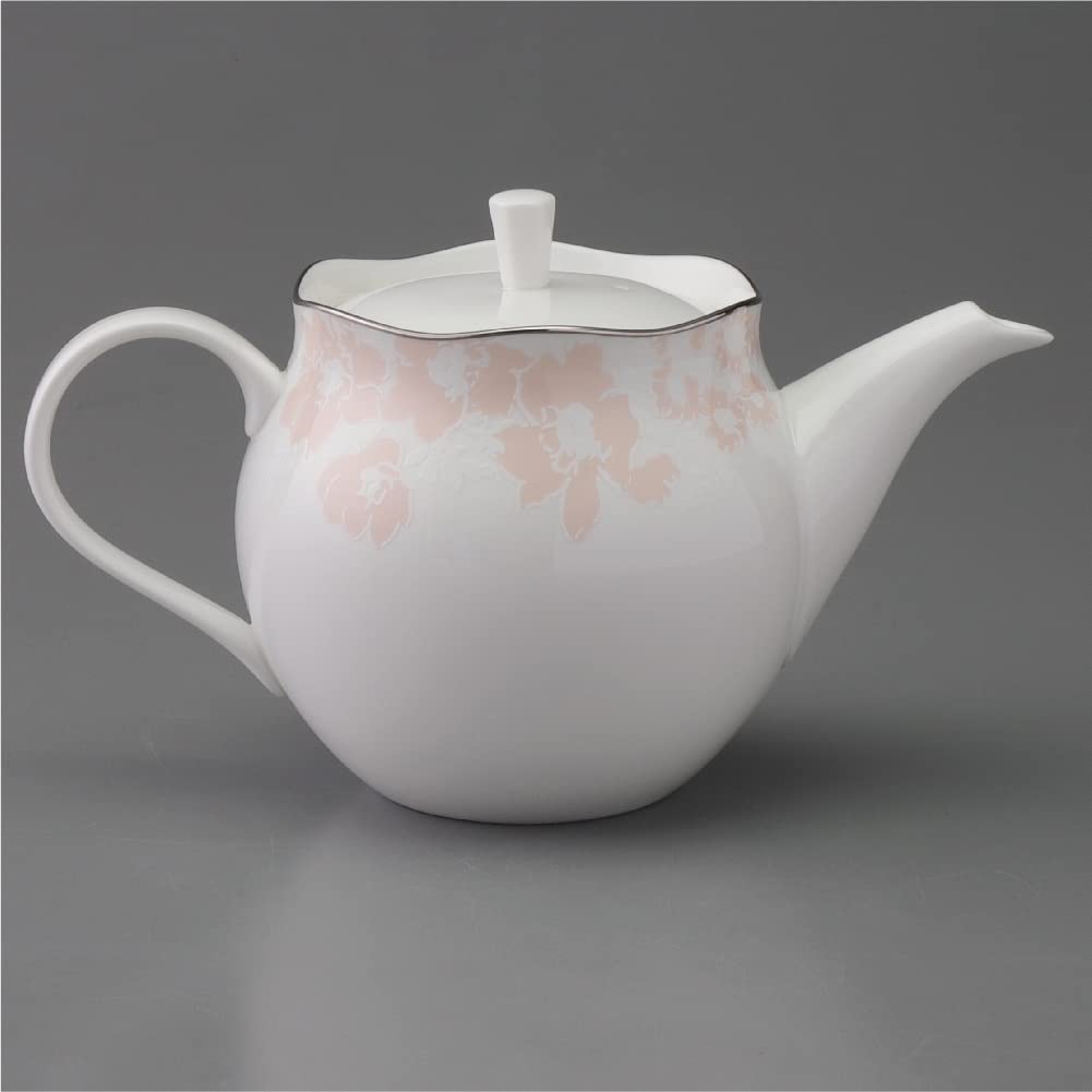 Narumi Japan Tea Pot Jill Stuart Pink Flower 500Cc 52425-4648