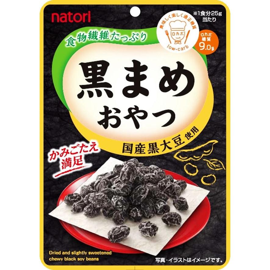 Natori Kuromame Oyatsu Dried Black Soybean Snack 25g