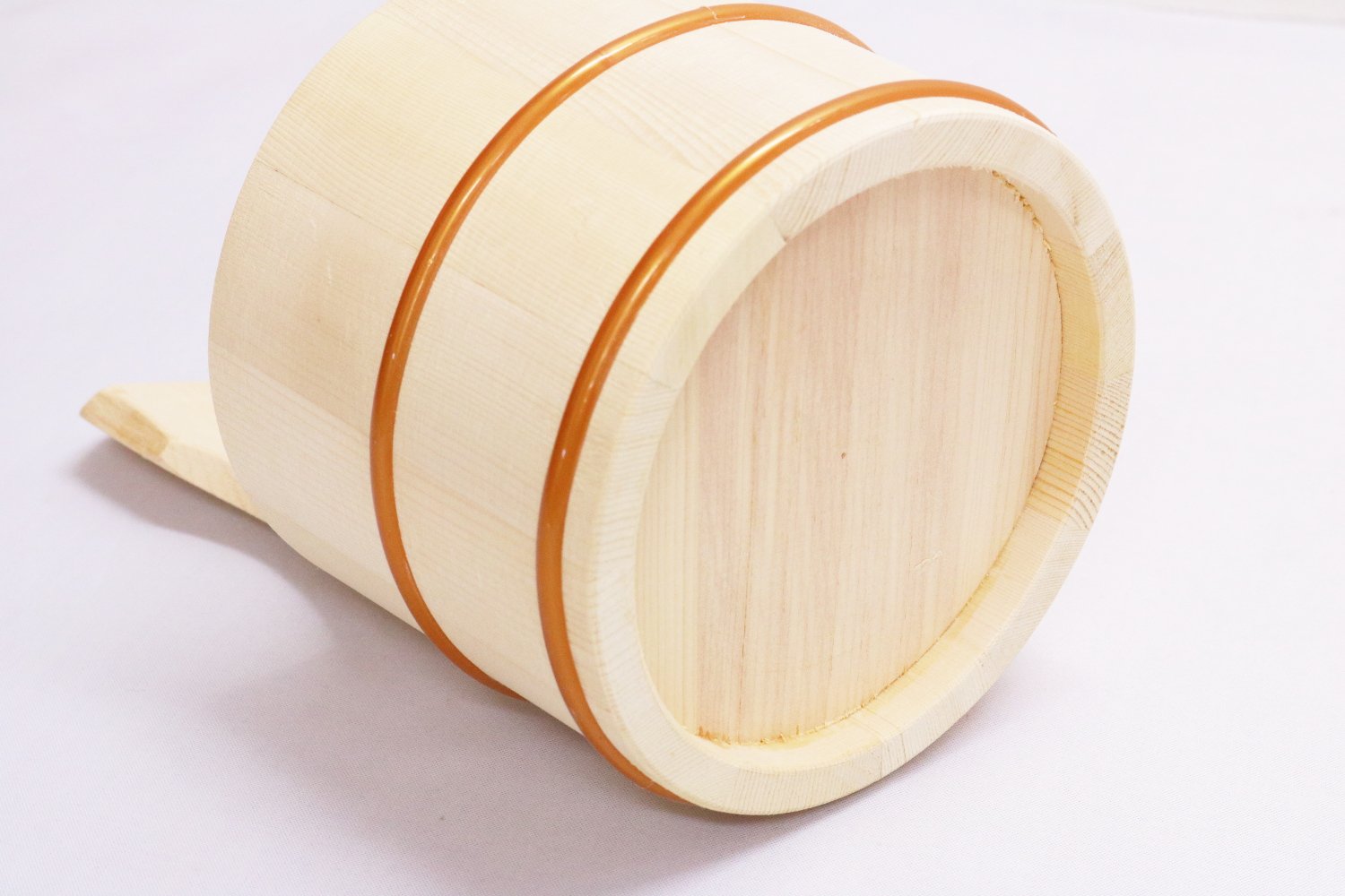 Ichihara Woodworks Natural Wood Hot Water Bucket From Japan - 39053 - YOYO JAPAN