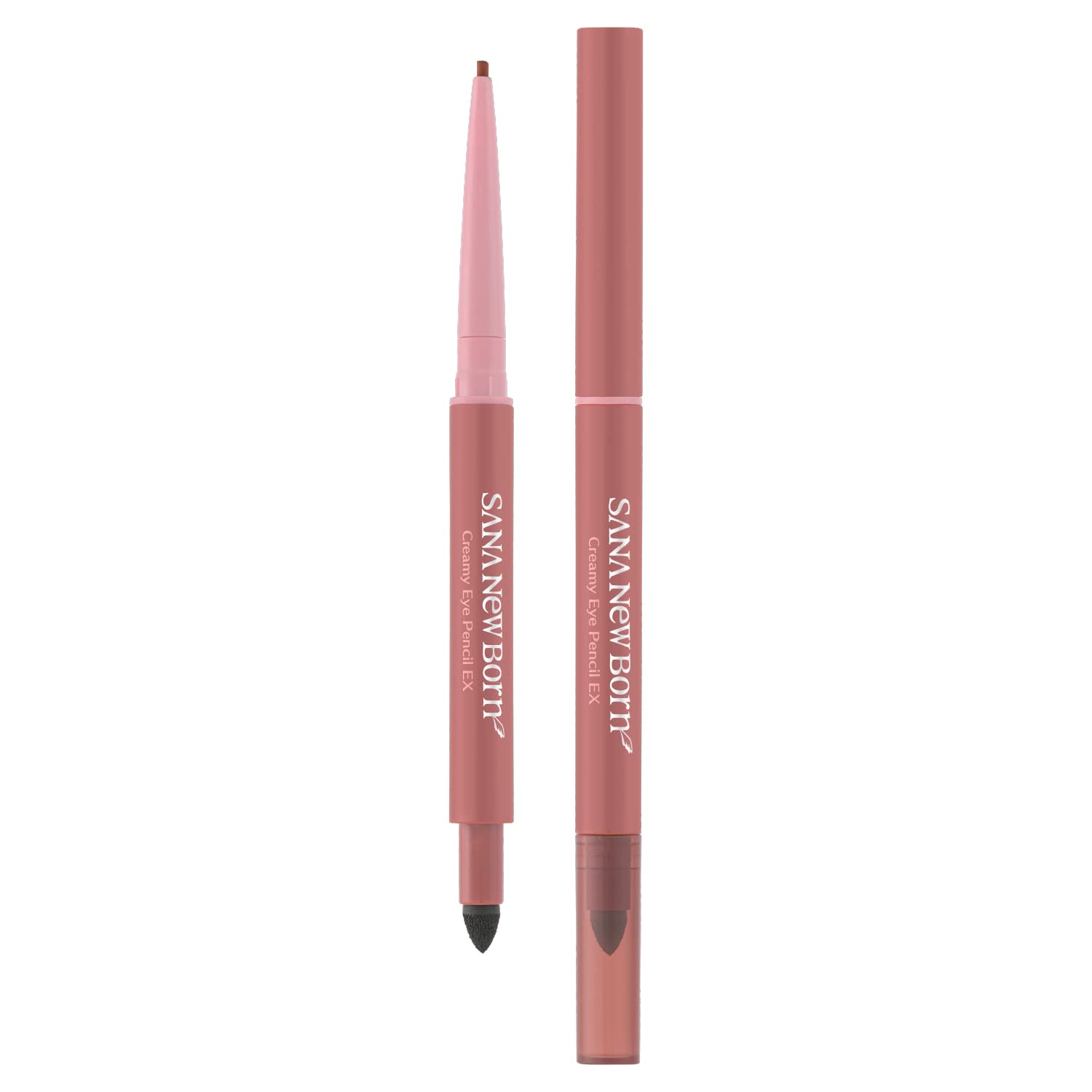 Newborn Creamy Eye Pencil Ex 05 Rose Pink 1 Piece - Smooth Long-Lasting Color