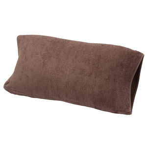 Nishikawa Japan Antibacterial Brown Pillow Cover 63X43Cm - Stretchy Fibers Fluffy Towels Reversible Design - YOYO JAPAN