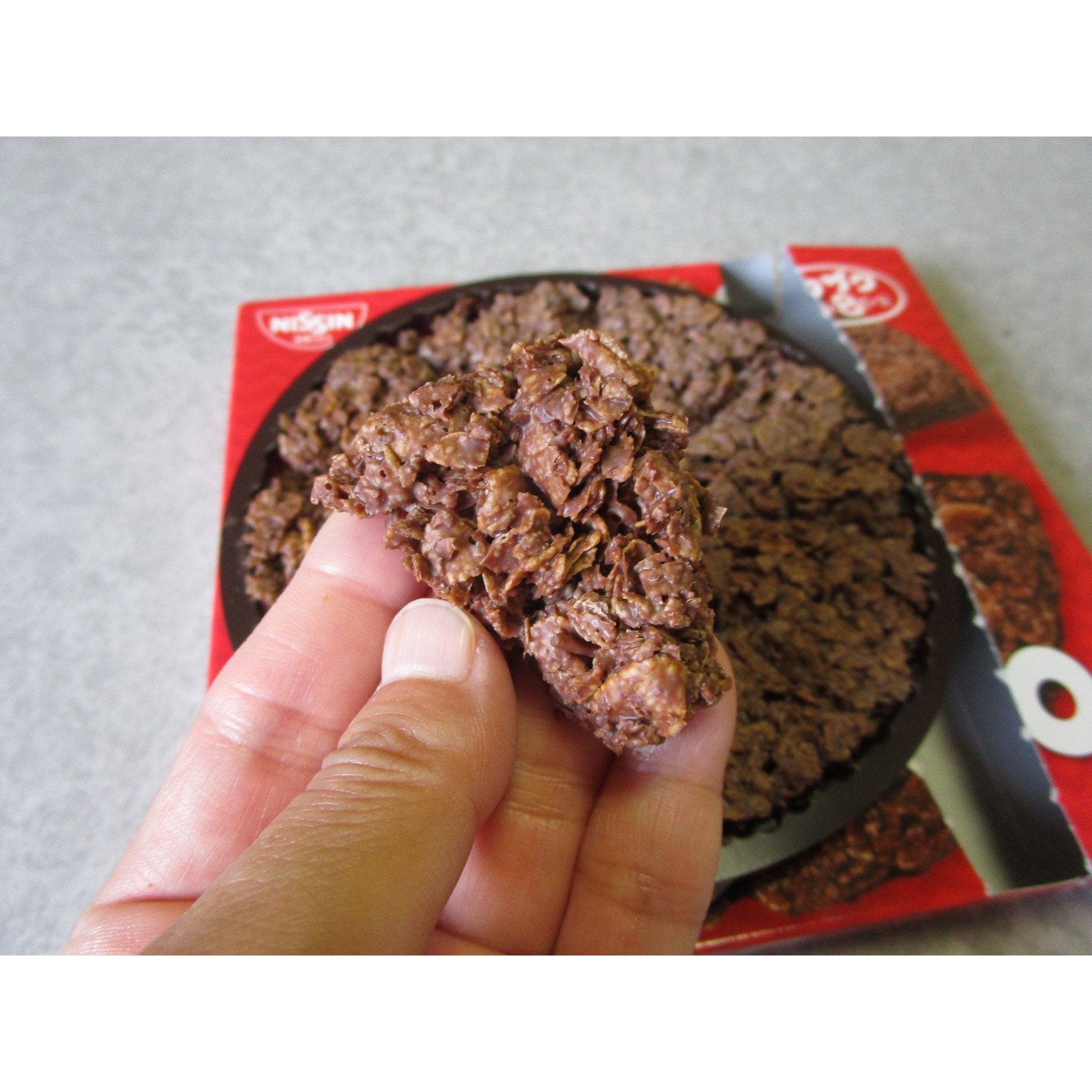Nissin Crisp Choco Chocolate Cornflakes Snack (Pack of 3)