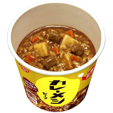Nissin Curry Meshi Beef Instant Curry Rice Cup 107g - YOYO JAPAN