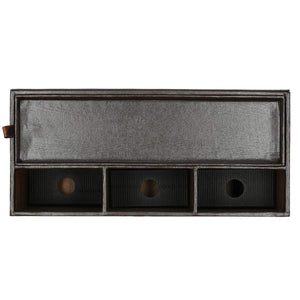 Nitori Japan Tissue/Remote Control Case Buretta Dark Brown - YOYO JAPAN