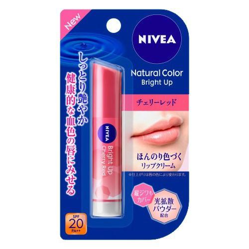 Nivea natural color lip Bright up cherry red
