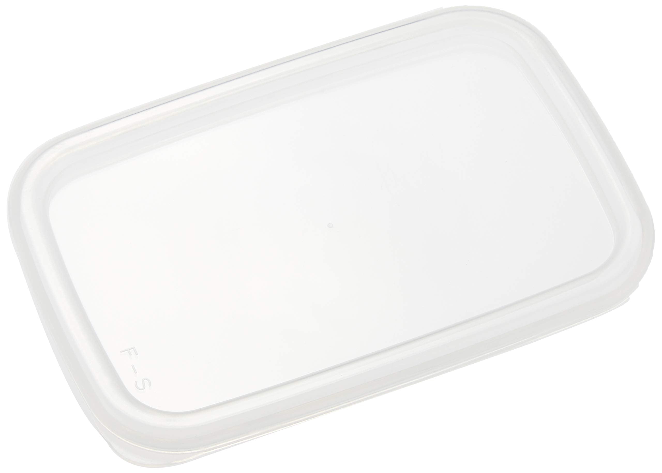 Noda Horo White Series Seal Lid For Rectangle Deep Dish Made In Japan