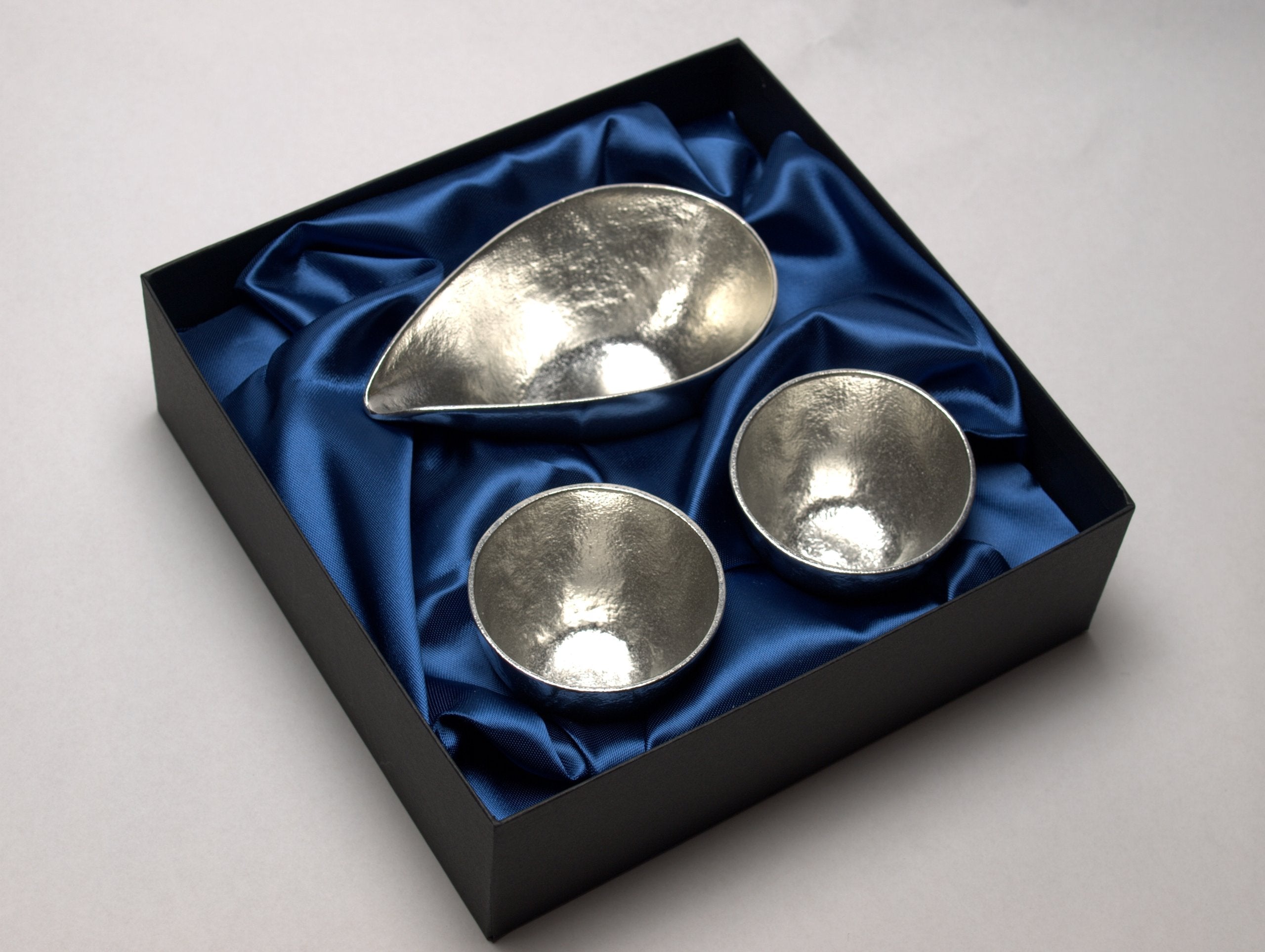 Can Do Nousaku Katakuchi Sake Cup Set 2Pcs Japan Traditional Craft Luxury Gift Box 3 Gifts