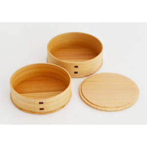 Odate Kougeisha Magewappa Hina 2-Tier Bento Lunch Box From Japan - YOYO JAPAN