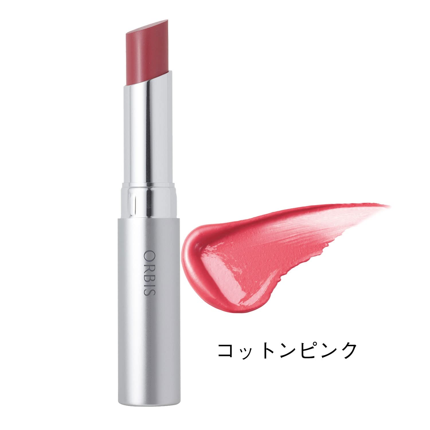 Isehan Kiss Me Ferme Red Brush Tin Rouge 01 Pink 1.9g - Japanese Tint Lipstick