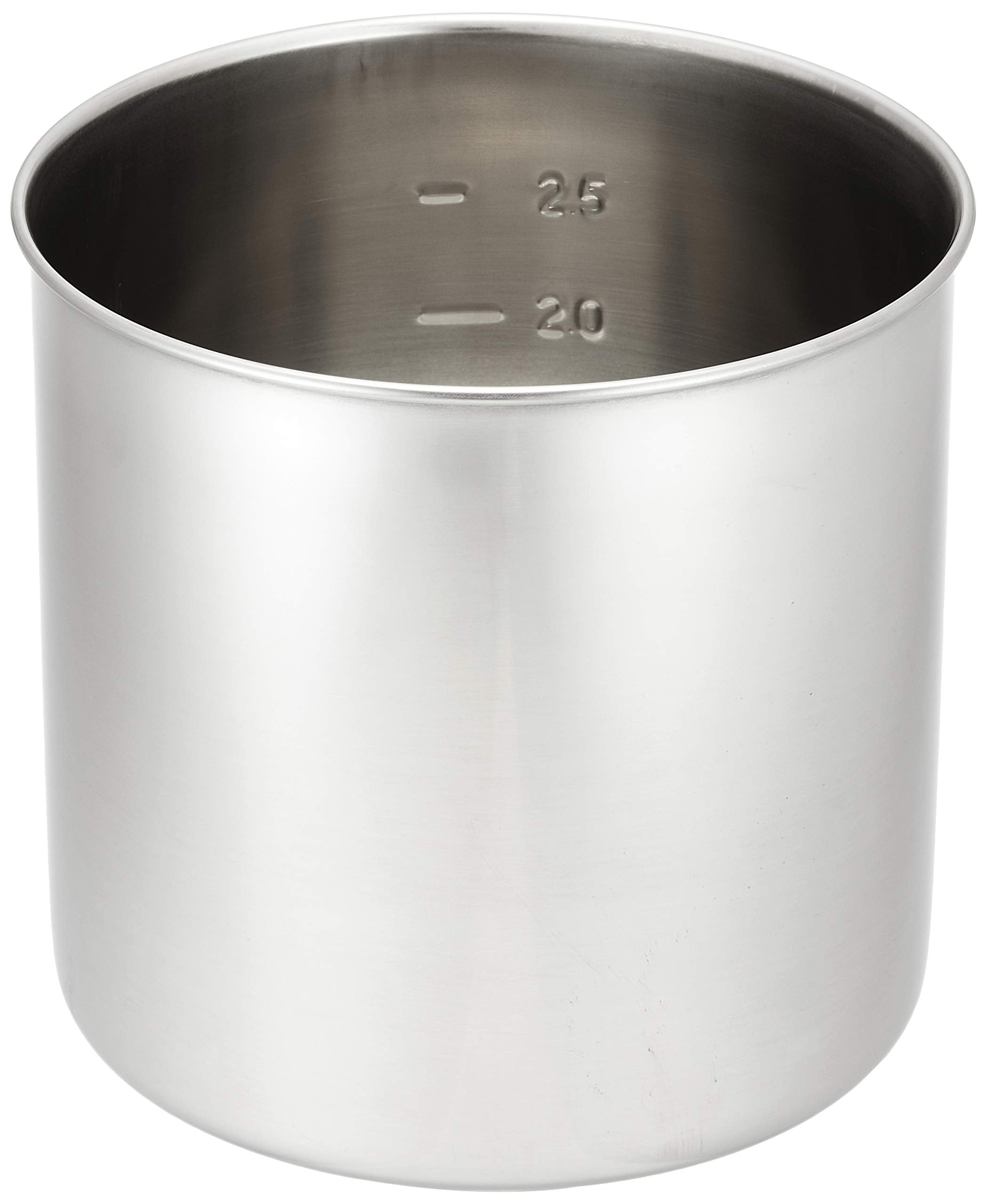 Endo Shoji Oya Seisakusho Akt13016 16Cm Japanese Molybdenum Steel Round Kitchen Pot W/Scale