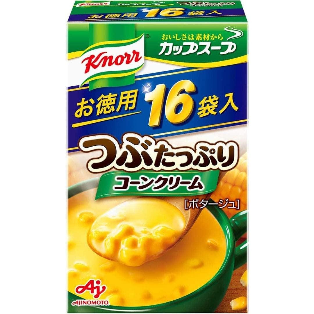 Ajinomoto Knorr Cup Soup Corn Cream with Corn Grains 16 Servings