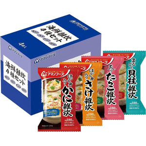 Amano Foods Seafood Risotto Freeze Dried Food 4 Servings - YOYO JAPAN