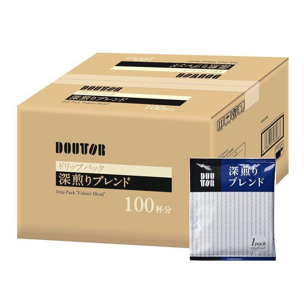 Doutor Drip Coffee Pack Dark Roast Blend 100 Bags