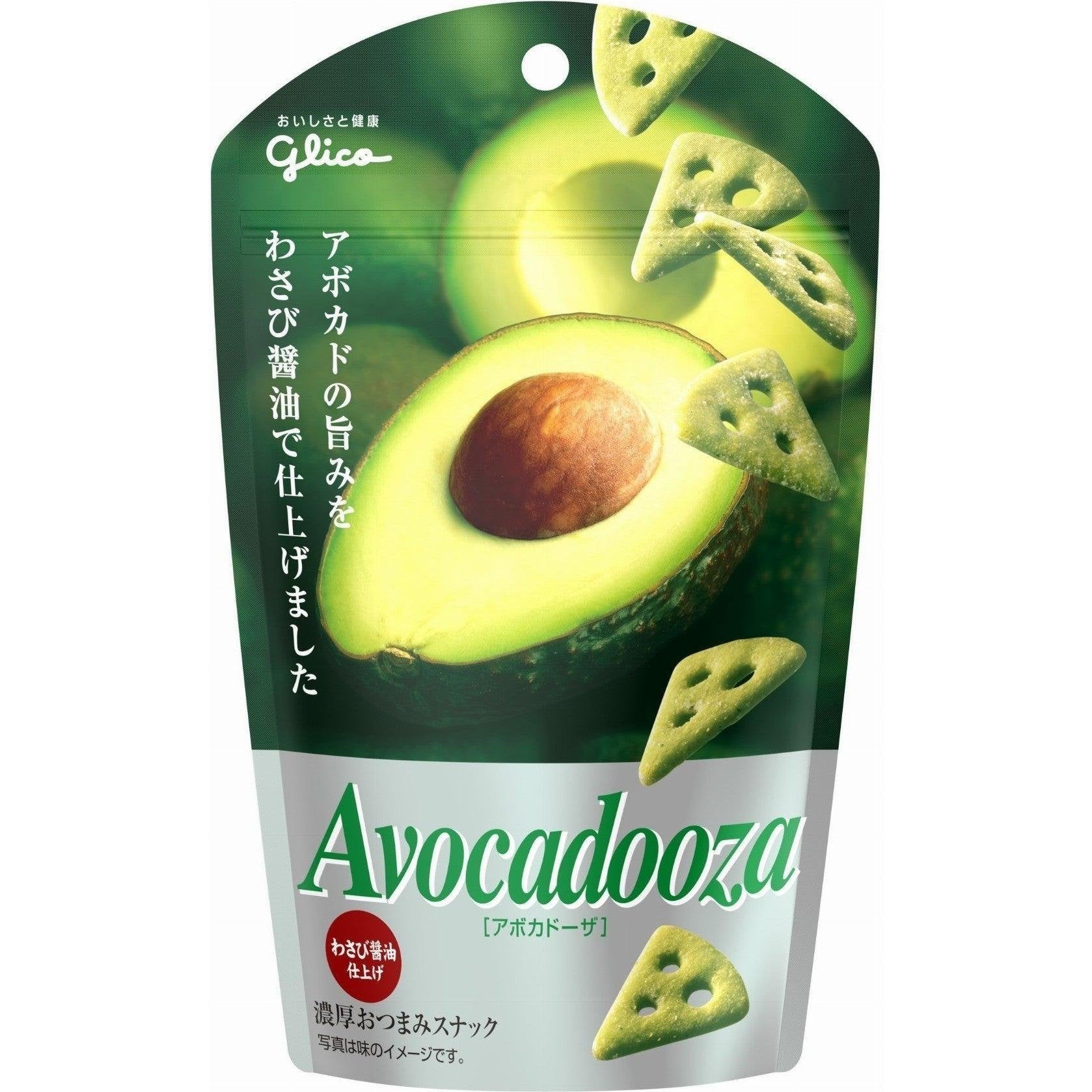 Glico Avocadooza Avocado Crackers 36g (Pack of 10)