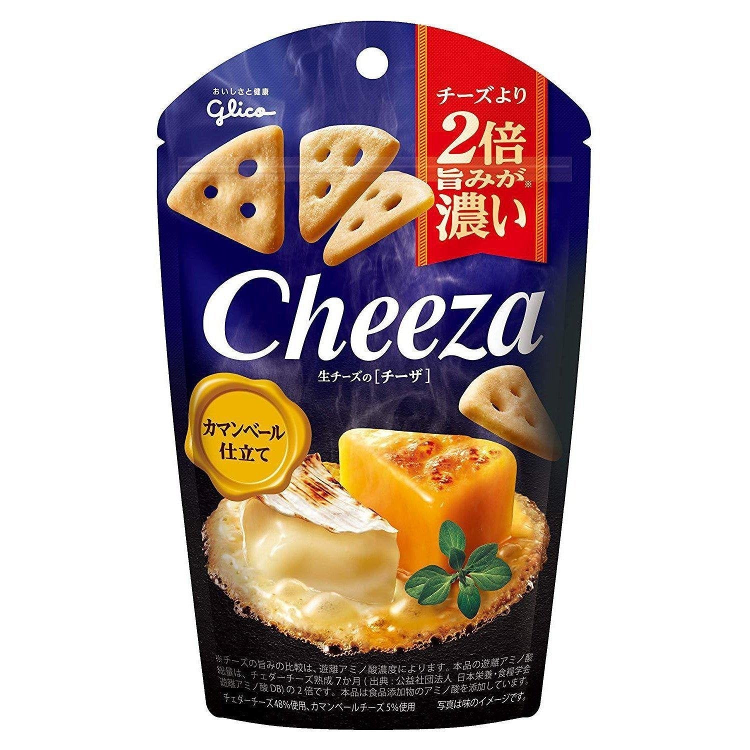 Glico Cheeza Camembert Cheese Crackers 36g