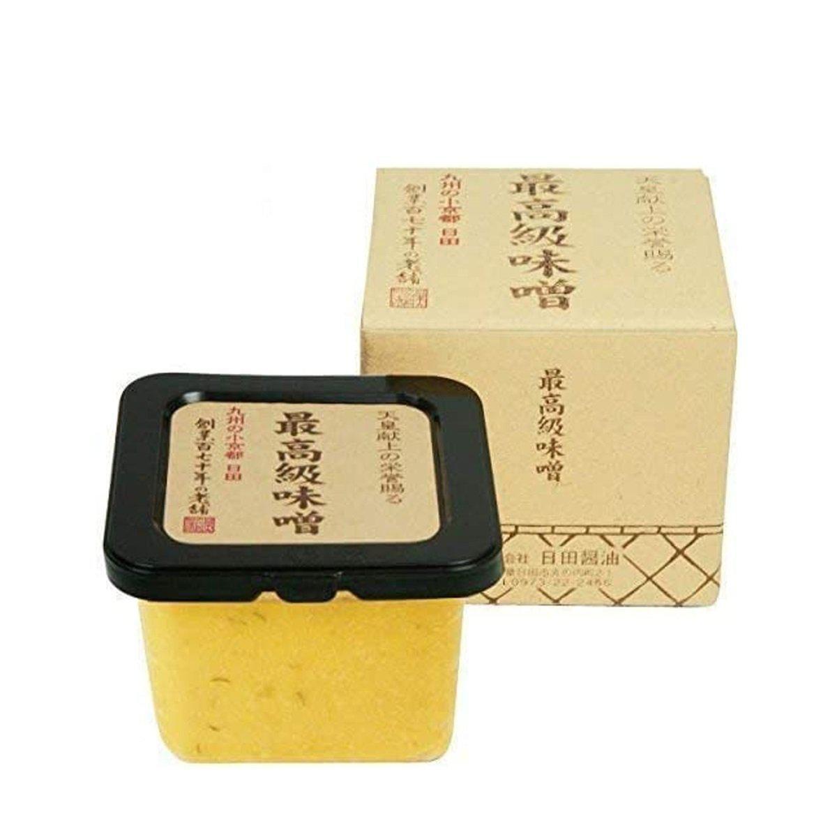 Hita Shoyu Saikokyu Top Grade Japanese Barley Miso Paste 580g