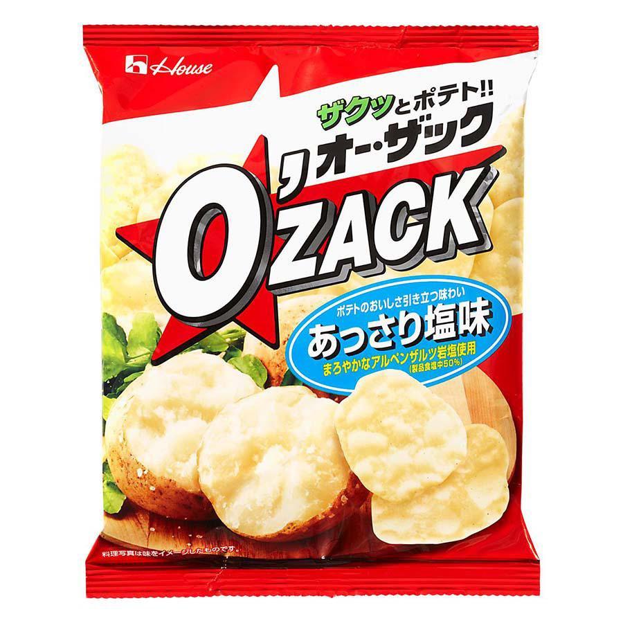 House O'zack Lightly Salted Seaweed Potato Chips 55g (Pack of 3)