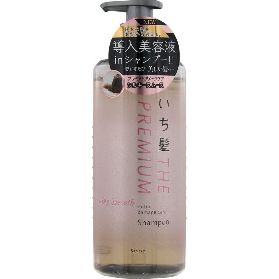 Kracie Ichikami The Premium Silky Smooth Shampoo For Tangled Hair 480ml