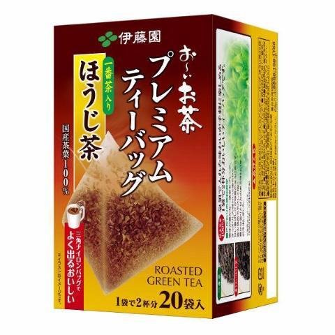 Itoen Oi Ocha Hojicha Premium Roasted Green Tea 20 Bags