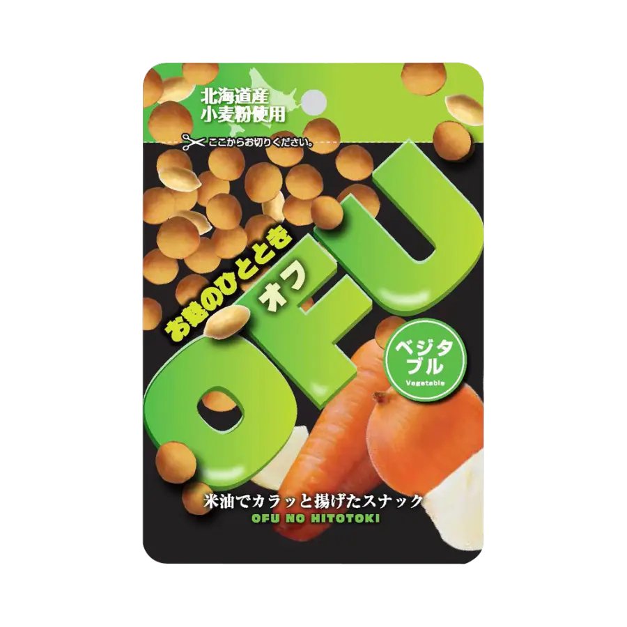 Itofu Healthy Fu Protein Snack Vegetable Flavor 25g (Pack of 6)
