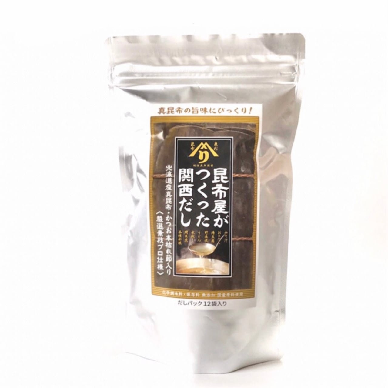 Izuri Additive-Free Kombu Dashi Soup Stock Kansai-Style 8g x 12 Packets
