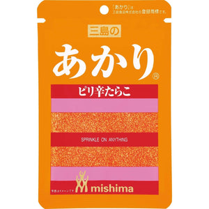 Mishima Akari Furikake Spicy Dried Cod Roe Rice Seasoning 12g - YOYO JAPAN