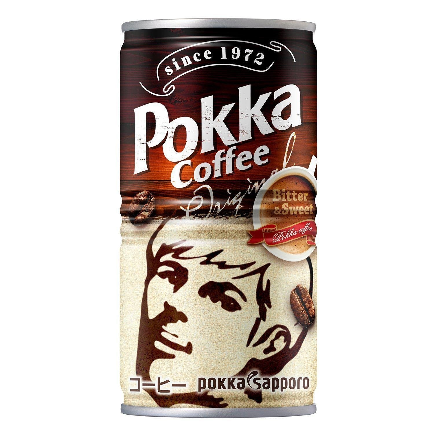 Pokka Sapporo Pokka Coffee Original Japanese Canned Coffee 190g