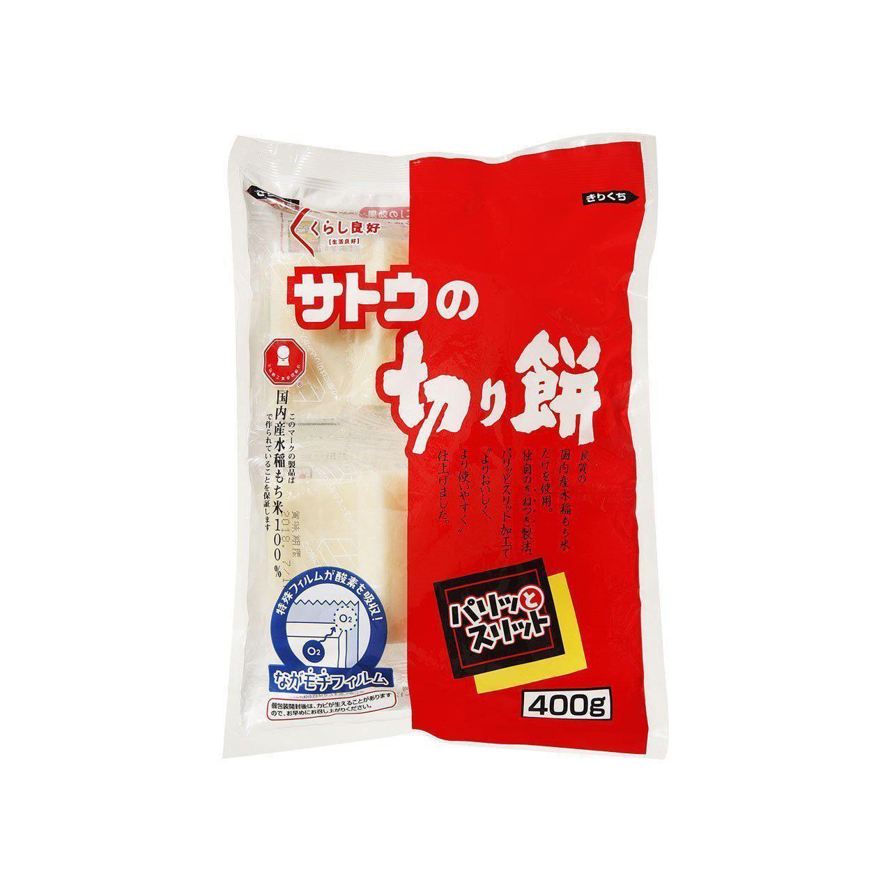 Sato Kirimochi Dried Japanese Rice Cake 400g