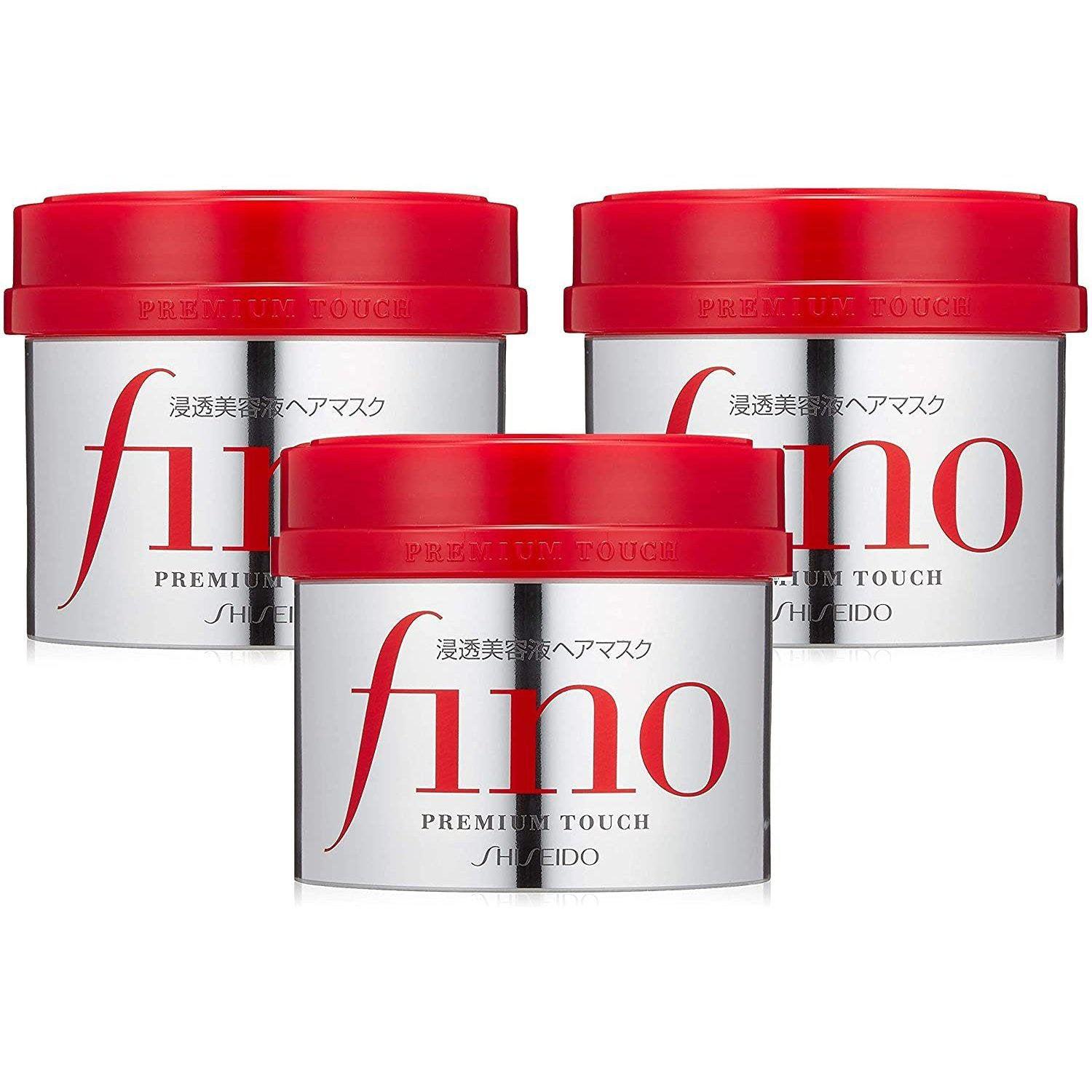 Shiseido Fino Premium Touch Hair Mask (Pack of 3)