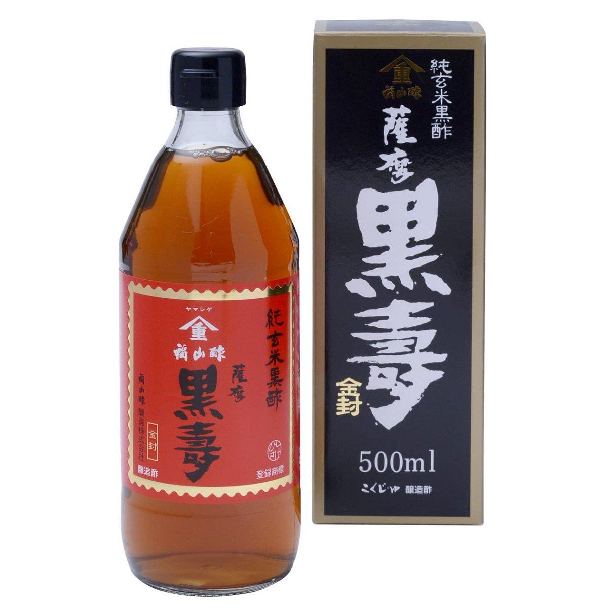 Fukuyamasu Kurozu Artisan 2+ Years Aged Japanese Black Rice Vinegar 500ml