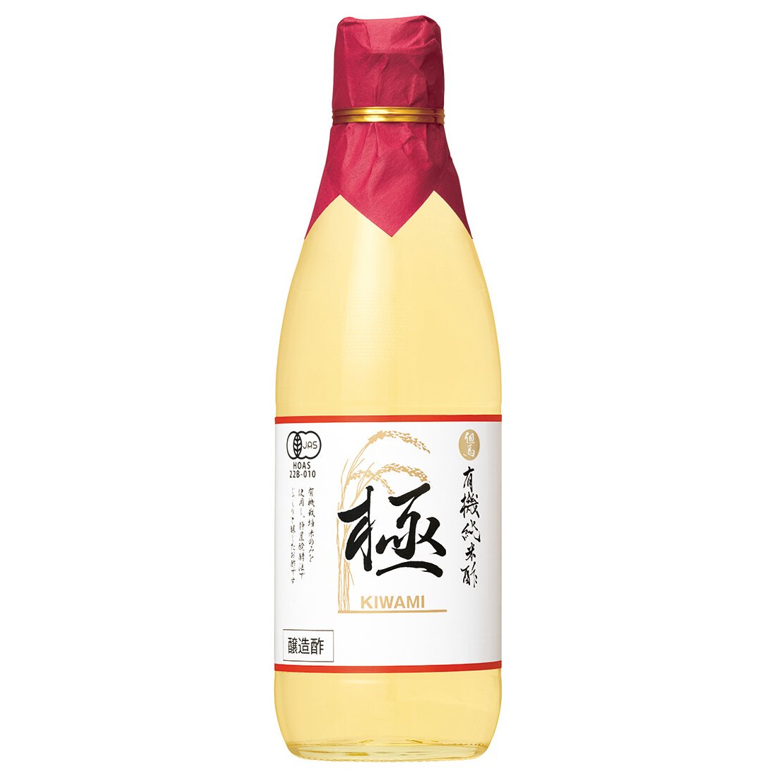 Tajima Jozo Organic Junmai Pure Rice Vinegar 360ml