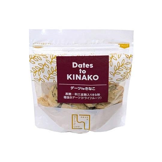 Takusei Dates To Kinako Dried Dates in Soybean Flour 90g - YOYO JAPAN