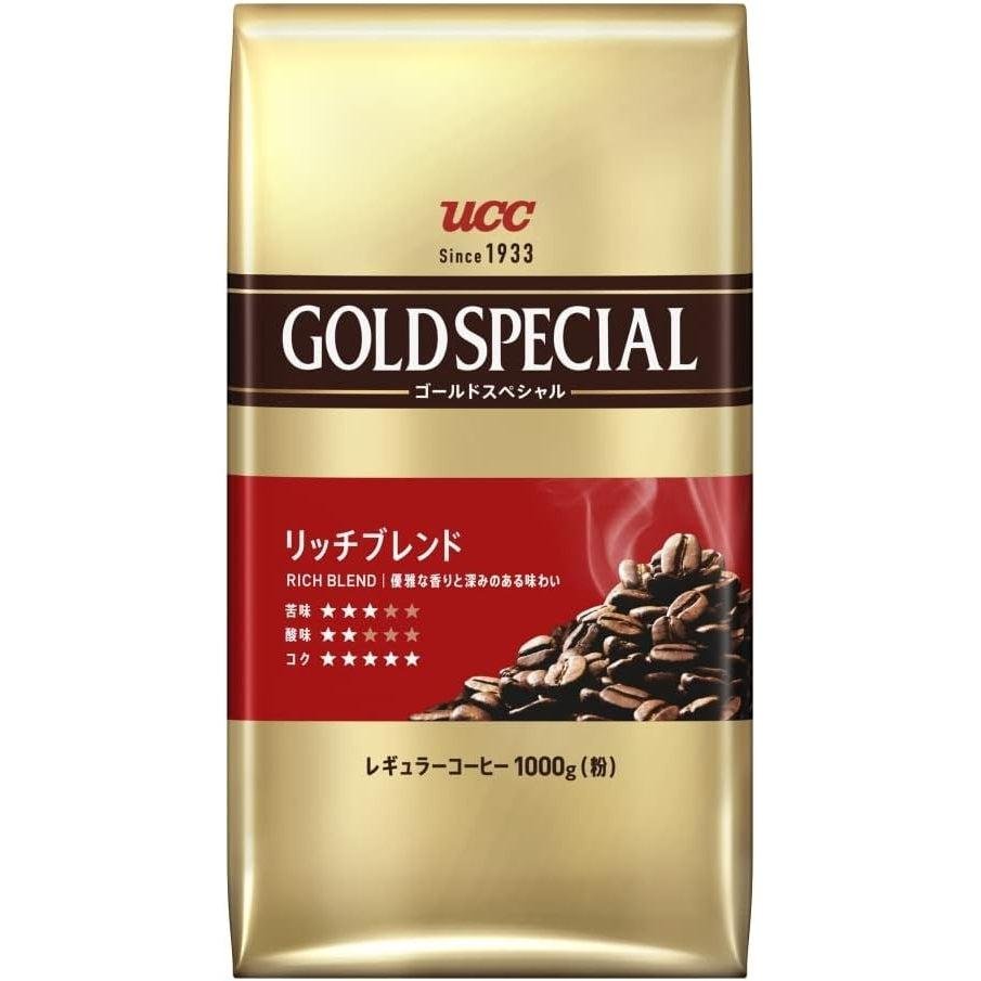 UCC Gold Special Ground Coffee Rich Blend 1000g