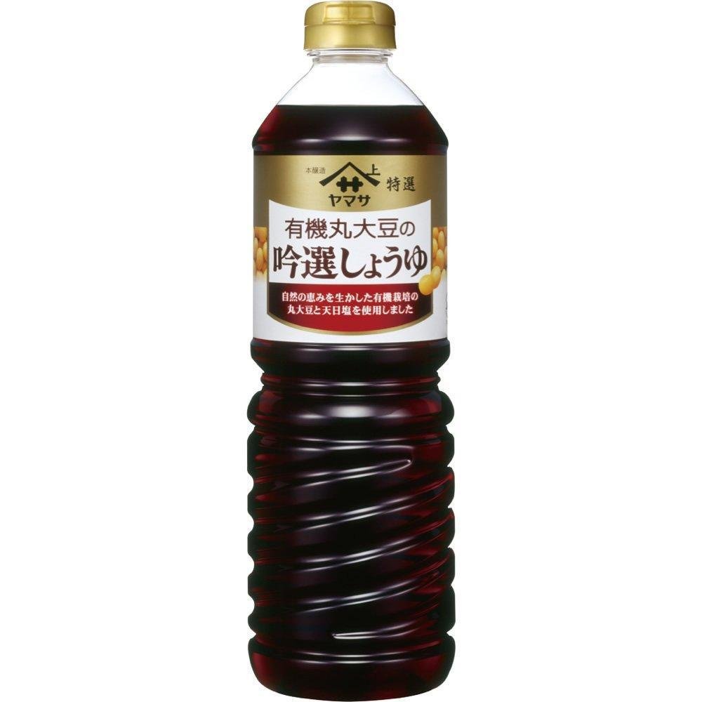 Yamasa Organic Whole Soybean Soy Sauce 1000ml