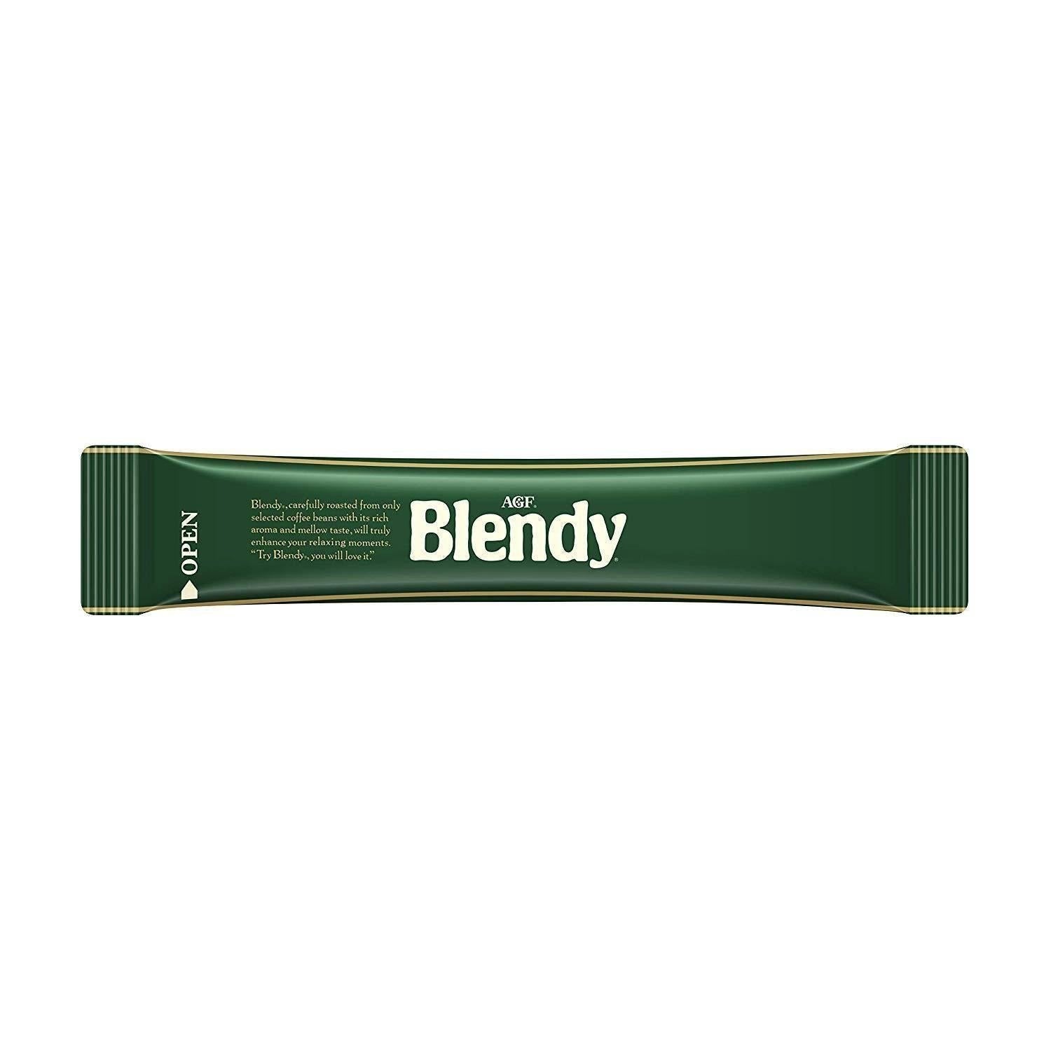 AGF Blendy Stick Instant Coffee Packets 100 Sticks