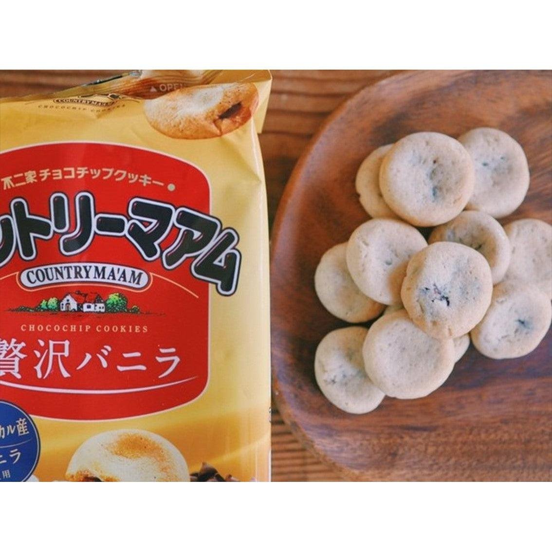 Fujiya Country MAAM Soft Chocolate Chip Cookies Rich Vanilla Flavor 16 Pieces