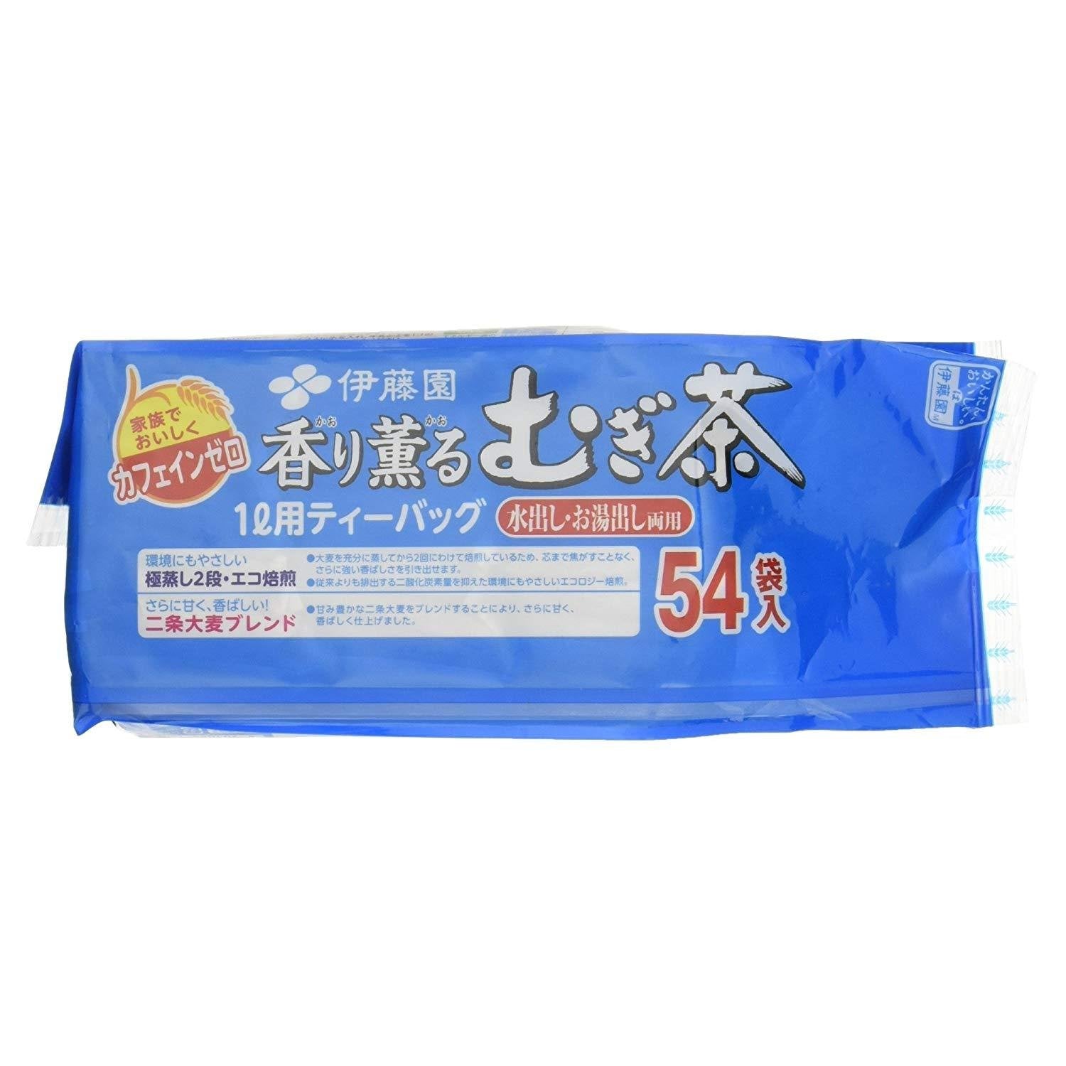 Itoen Mugicha Roasted Barley Tea Caffeine-Free 54 bags