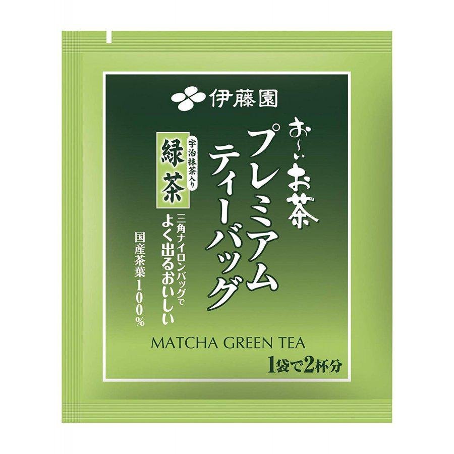 Itoen Oi Ocha Premium Japanese Green Tea Matcha Blend 20 Bags