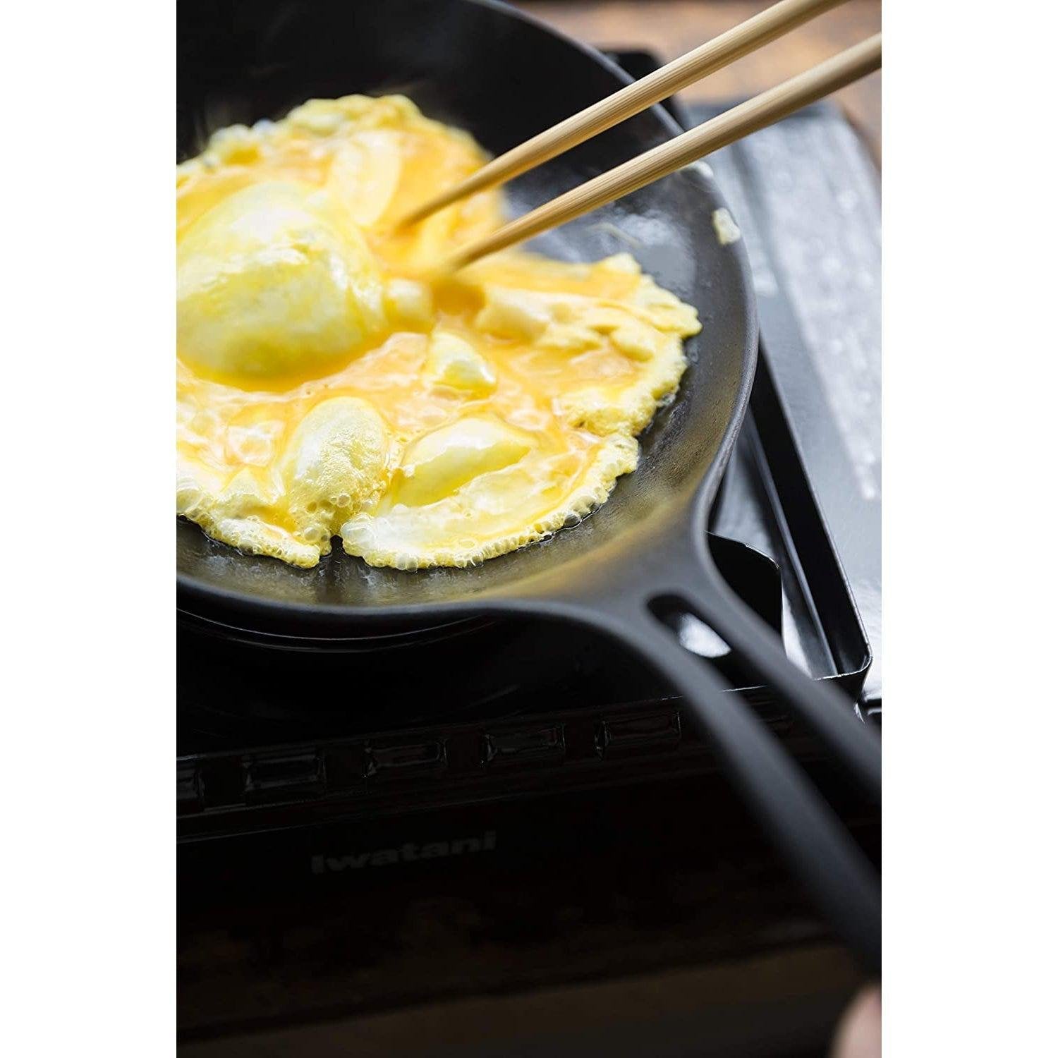 Iwachu Nambu Cast Iron Omelette Frying Pan 24cm