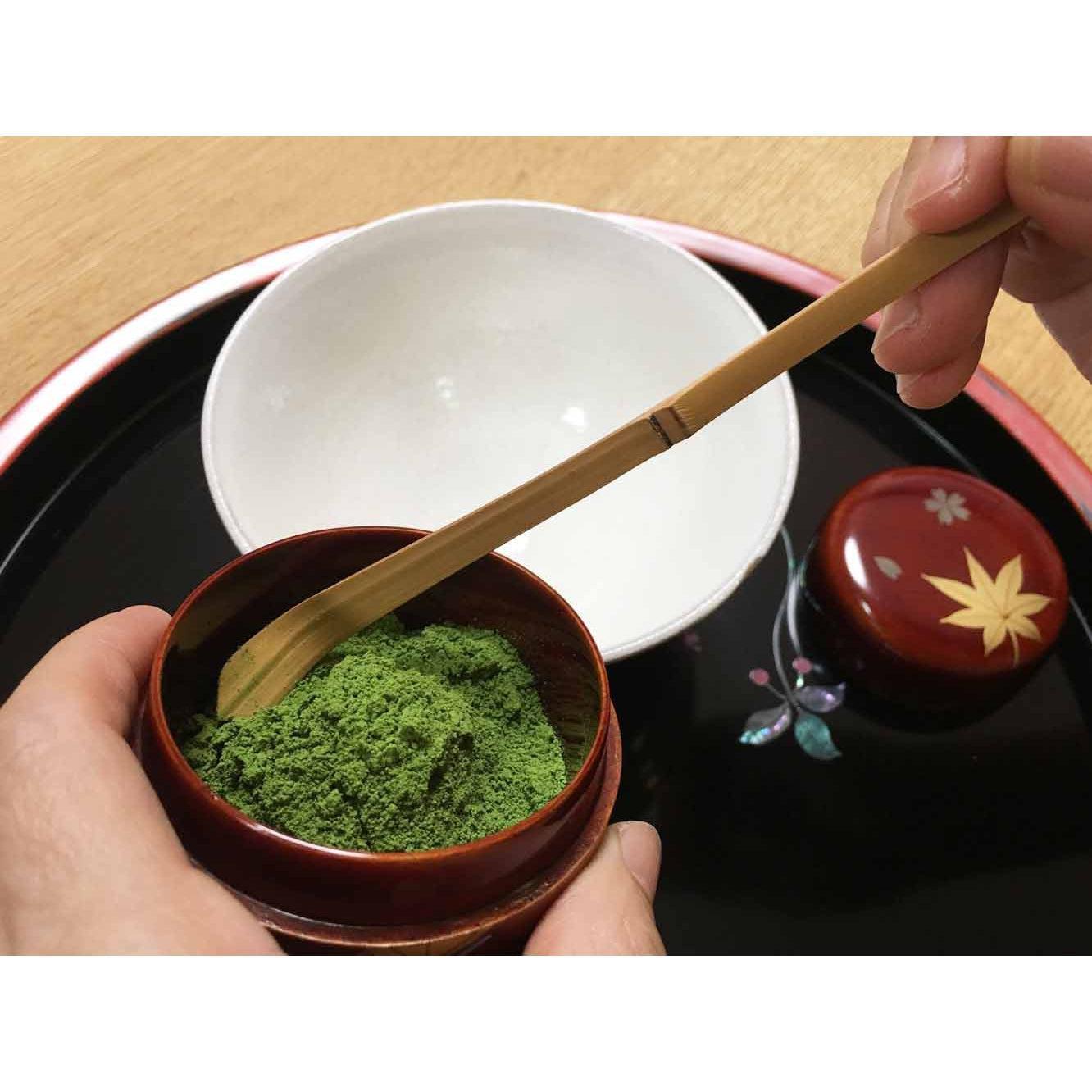 Chashaku Japanese Bamboo Ladle for Matcha Powder