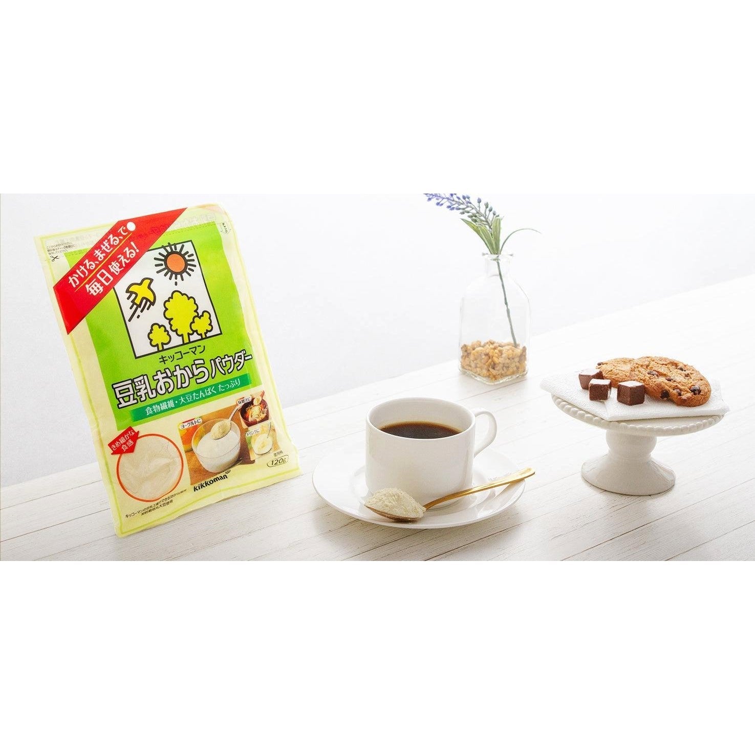 Kikkoman Soy Milk Okara Powder 120g