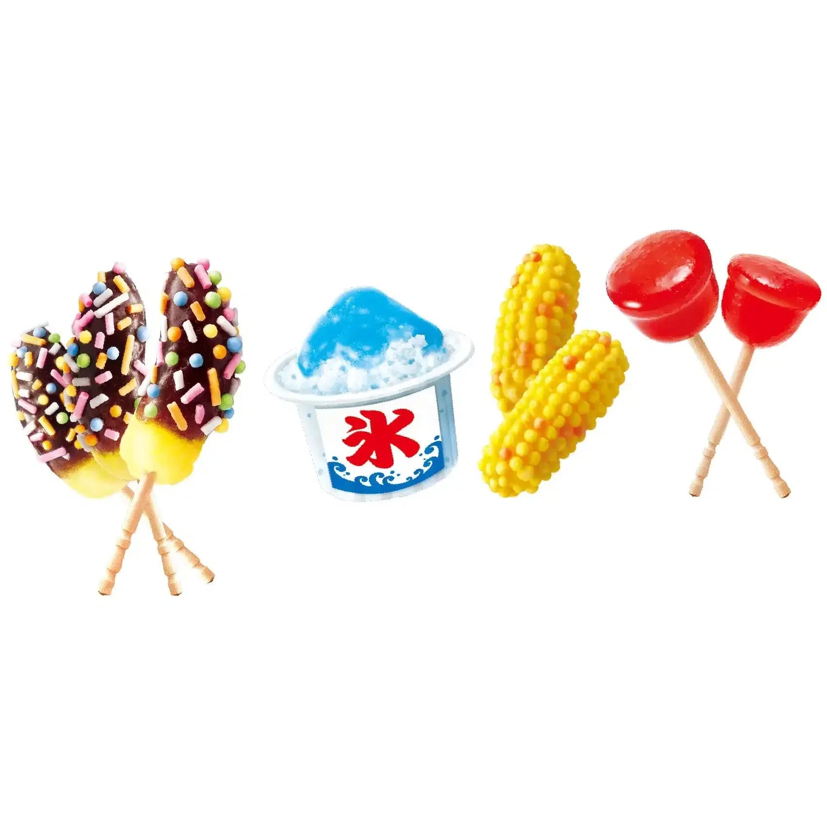 Kracie Popin Cookin Omatsuri Japanese Festival Food Making Kit for Kids 26g (Pack of 5)