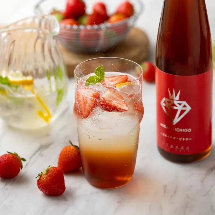 Marushige Migaki Strawberry Premium Drinking Vinegar 500ml